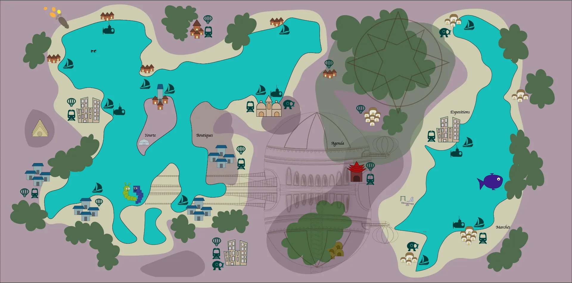 Bannière des Escales de l'EmbarkaDôme pour tout connaitre des évènements.