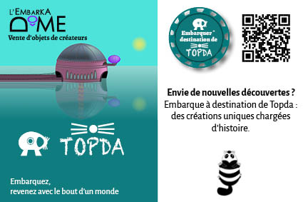 Carte Postale de Topda