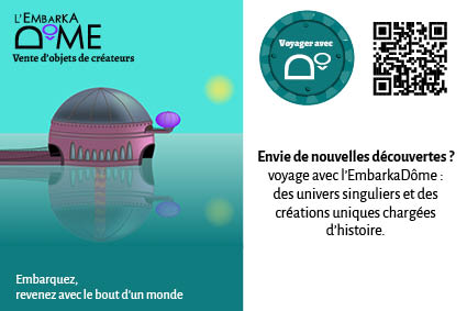Carte postale de l'EmbarkaDôme