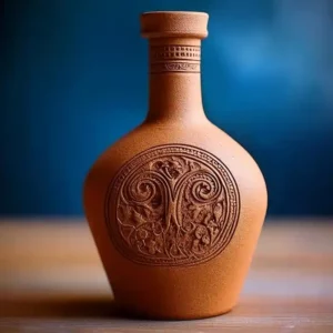 Flasque Topda : Renouveau par l'artiste Viko