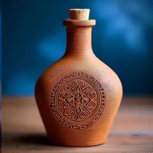 Flasque Topda Romantique par l'artiste Viko