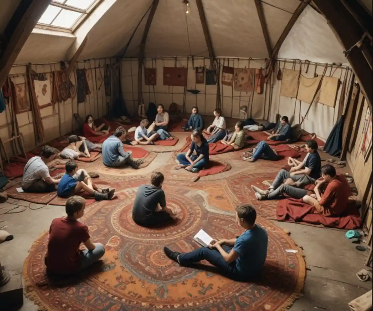 La yourte espace rencontre contes et légendes