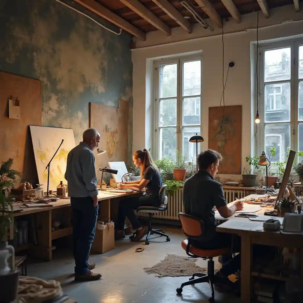 Les Histoiriens Atelier Les Histoiriens dans leurs ateliers