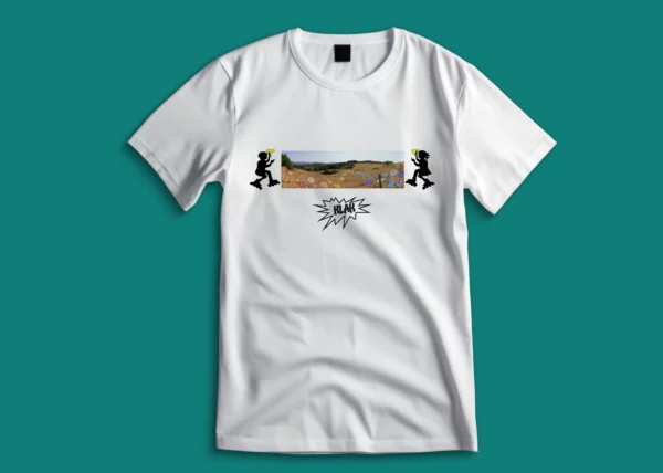 Tee-shirt Klak Le Champs par l'artiste Kamille