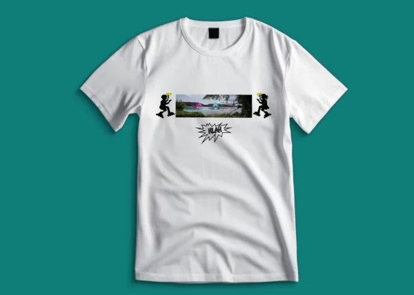 Tee-shirt Klak Le fleuve par l'artiste Kamille