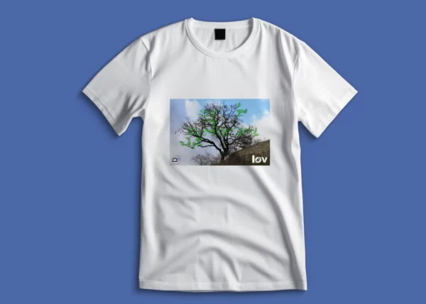 Tee-shirt arbre de Løv par l'artiste Méta